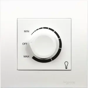 1 Gang 500W Dimmer Switch White Vivace (KB31V500)