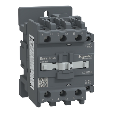 EasyPact TVS contactor 3P(3 NO) - AC-3 - <= 440 V 65A - 220 V AC coil