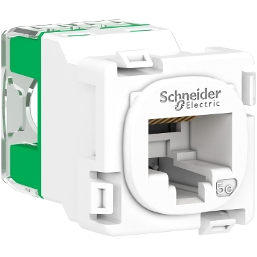 Actassi S-110 Connector RJ45 30M Unshielded Cat5e White - bag x 1