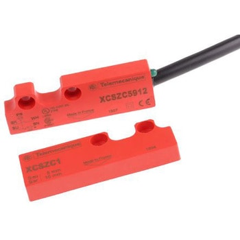 Coded magnetic switch, Telemecanique Safety switches XCS, XCSDMC, 1 NC + 1 NO, staggered, 2 m