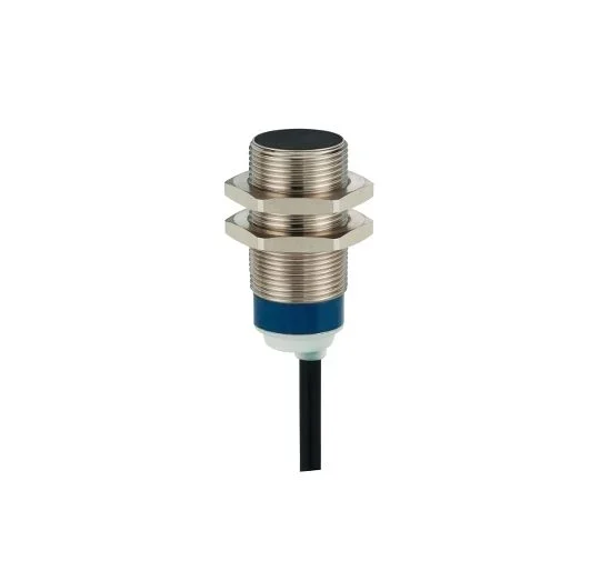 Inductive proximity sensors XS, inductive sensor XS5 M18, L39mm, brass, Sn5mm, 12...24 VDC, cable 2 m